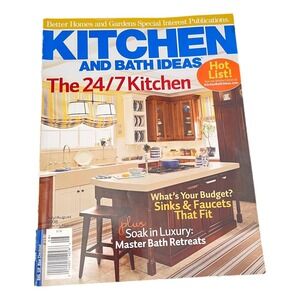 Kitchen and Bath Ideas Specialty Guide Better Homes Gardens Aug 2008 Magazine